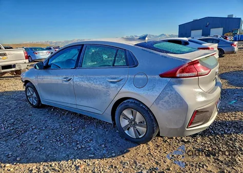 2020 Hyundai Ioniq Blue z USA, uszkodzony, nr VIN KMHC65LC2LU202619
